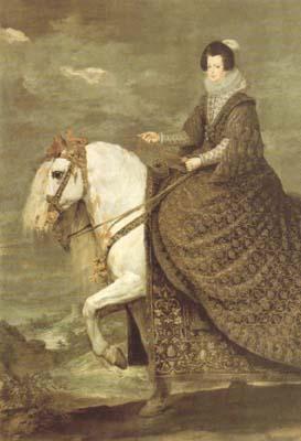 Diego Velazquez Queen Isabel on Horseback (detail) (df01) oil painting image